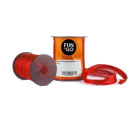 MALLA TUBULAR ENVASADO UNIVERSAL-100 ROJA (100m)